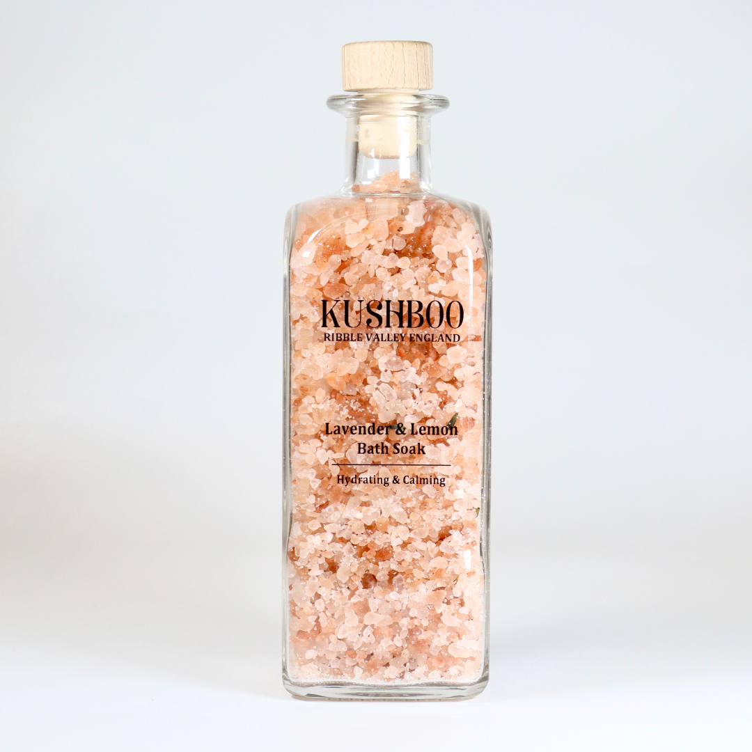 Lavender and Lemon Bath Salts (600g)