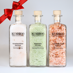 Geranium and Rose Bath Salts (600g)