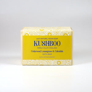 Bath Bar - Cedarwood, Lemongrass and Calendula (220g)